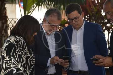 Reunión en Telde sobre la GC-1 (Foto TA)